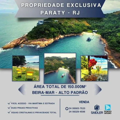 Propriedade exclusiva em Paraty RJ 