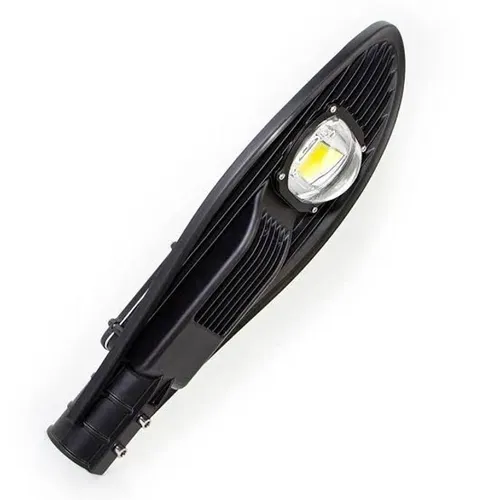 Luminária pública LED 50w 6500k 4500lm Preta 