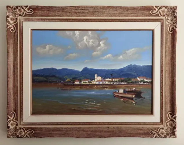 Quadro - Óleo Sobre Tela - José Benigno Ribeiro