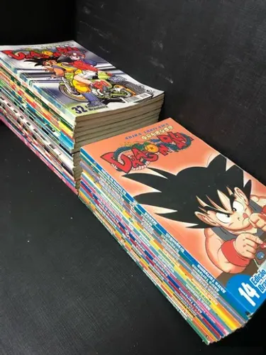 Mangá Dragon Ball Clássico Completo - 32 Volumes