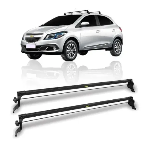 Rack de Teto Chevrolet  Onix / Prisma 2013 à 2020 - Modelo Aço - Fácil instalação
