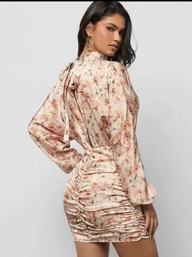 Vestido florido Shein