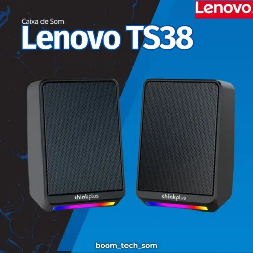 Caixa de Som Lenovo-TS38 | Garantia | Original | Som Surround
