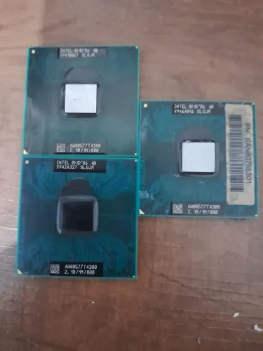 Processador de notebook Intel® Pentium® T4300 (1M de cache, 2,10 GHz, FSB de 800 MHz)
