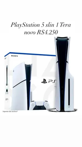 PlayStation 5 slin 1 Tera novo  pronta entrega