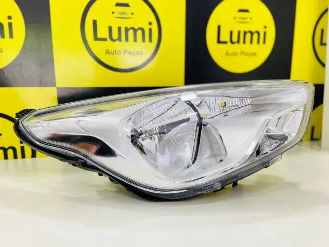 Farol Ford KA 2015/2018 Cromado - NOVO 