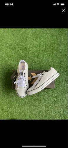 All star couro branco 36