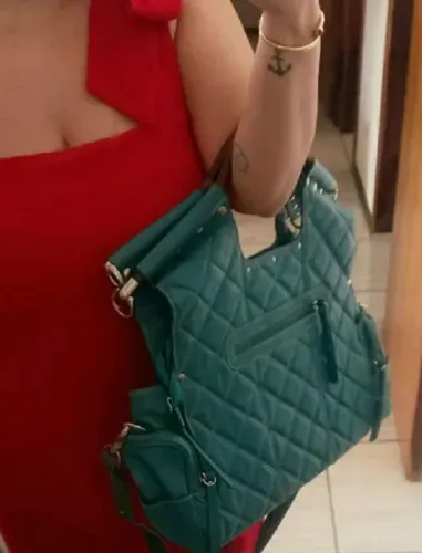 Bolsa de couro animal guaraná Brasil 