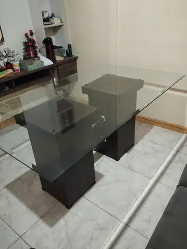 MESA DE JANTAR VIDRO TEMPERADO