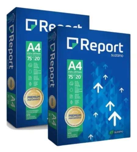 Par pacotes de papel A4 Report