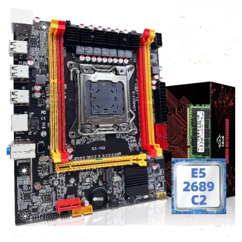 Intel x79 vg2,intel lga2011,Xeon e5 2689 c2,16gb,ddr3 1600mhz ecc,nvme m.2 sata