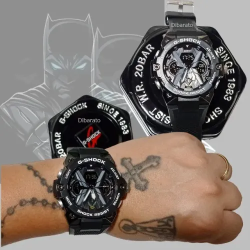 G-Shock Casio Batman Todo funcional Top Na caixa de aço