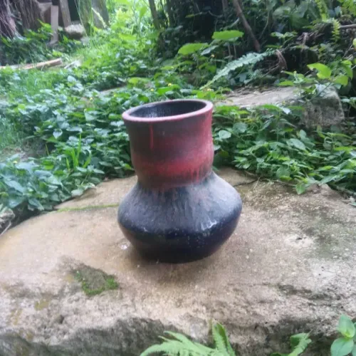 Vaso de Ceramica Esmaltado