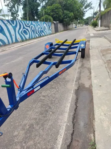 Carretinha Náutica, barcos até 8 metros! Reboque embarcação.