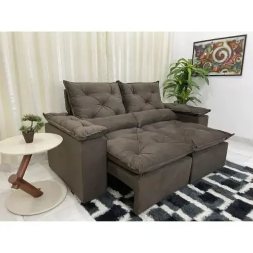 Sofá retrátil reclinável Elias 