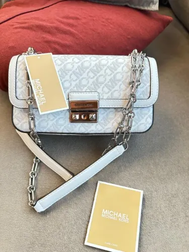 michael kors tribeca toda em monograma
