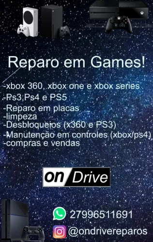 Conserto de Vídeo Games 