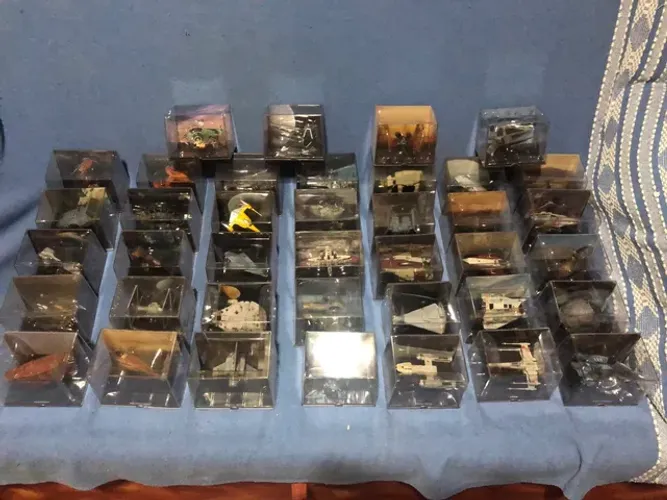 Coleção Star Wars Naves e Veículos - 39 Peças