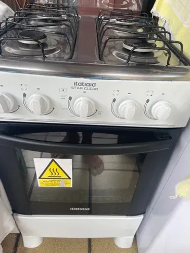 Fogão Itatiaia Star Clean NG 4 Bocas Branco 