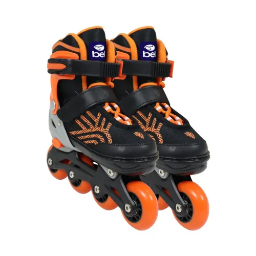 Roller Inline Ajustável Flexx 3.0 Abec 7 Laranja Bel (PRONTA ENTREGA)
