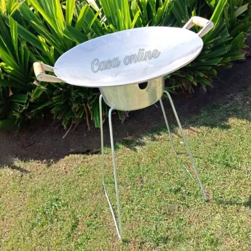 DISCO ARADO EM ALUMÍNIO BATIDO - PÉS DE 70CM