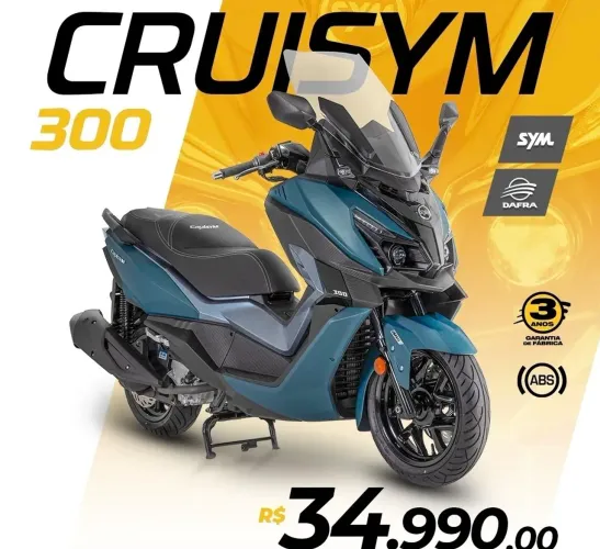 GARANTIA 5 ANOS - SYM CRUISYM 300 2026