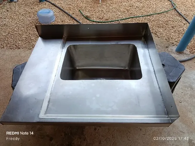 Pia Gigante de INOX