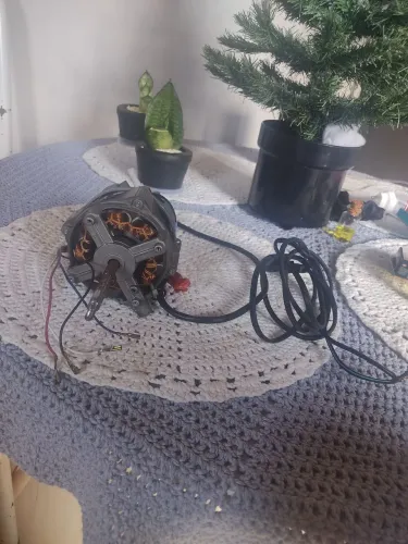 Motor do Ventilador Arno Turbo Force 2 em 1 com 6 pás 