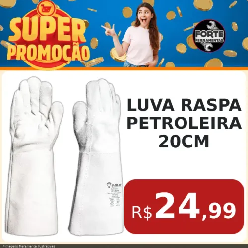Luva Raspa Petroleira 20Cm