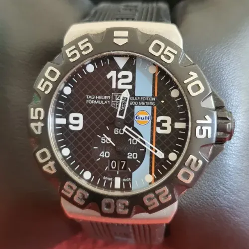 Relógio Tag Heuer Formula 1 GULF Special Edition - WAH1013