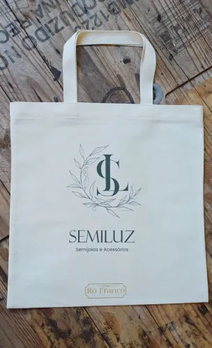 Sacolas Ecobags de Algodão Crú 