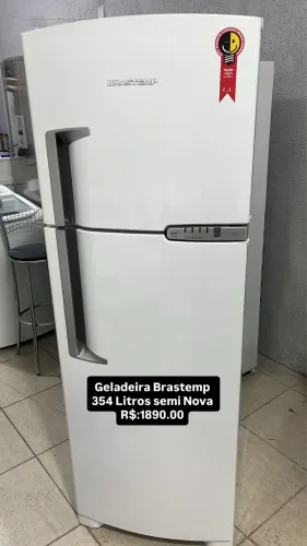 Geladeira Brastemp semi nova 354 litros 