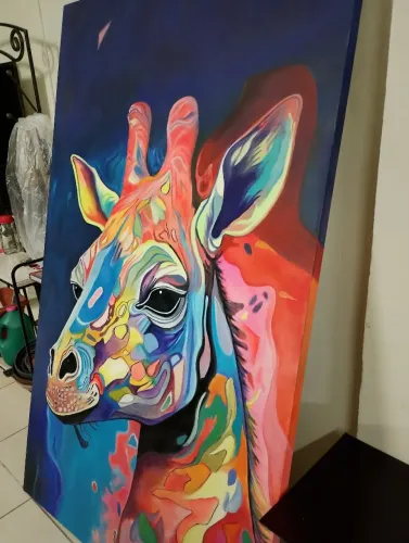 Tela pintura artista Max 