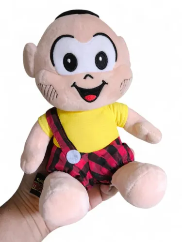 Cascão pelúcia Turma da Mônica 22cm