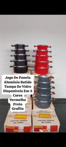 Conjunto de Panelas Batido Enviamos para todo o Brasil