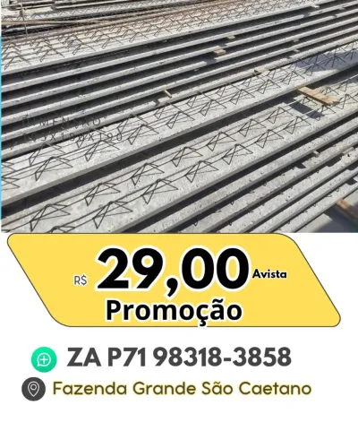 Laje Pre Moldada H8 Treliça Pesada 