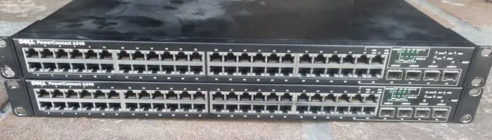 Switch Dell Connect 6248 48 Portas 10/100/1000 4 Portas SFP 1gb