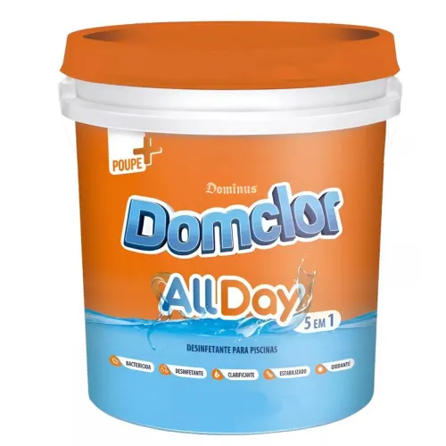 Domclor All Day 5 em 1 - Desinfetante para Piscinas