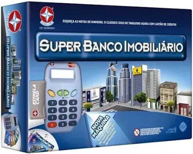 Jogo Super Banco Imobiliário (Peças para Reposição)
