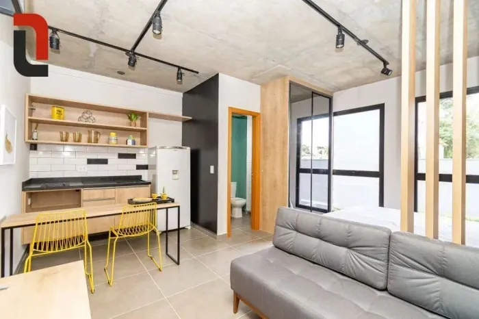 Studio com 1 quarto à venda, 25 m² por R$ 351.820 - Centro - Curitiba/PR