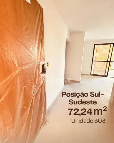 Apartamento novo com 3 dormitórios à venda, 72 m² por R$ 450.000 - Manaíra - João Pessoa/P