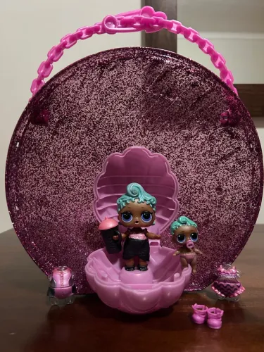 boneca lol surprise pearl sereia