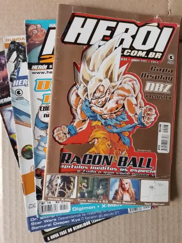 Revistas Herói 2000 Kit Com 4 Números Raros