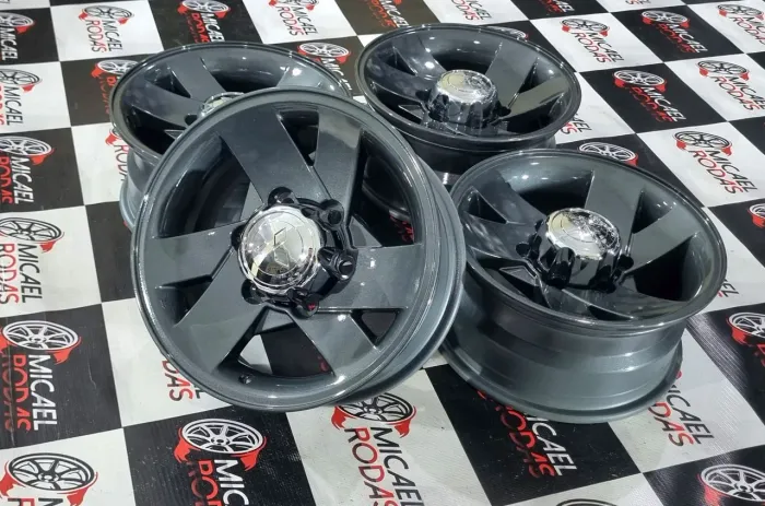 Jogo de Rodas 15 Mitsubishi pajero sport L200 6x139 Originais Zeradas