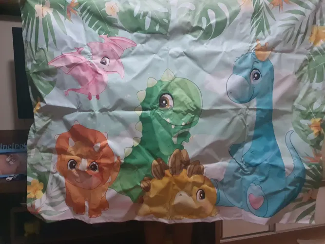 Painel de Dinossauros com peças em MDF