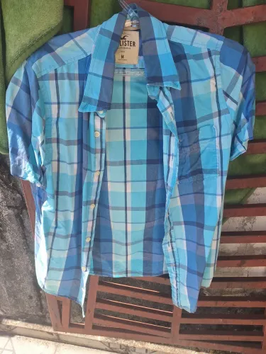 Camisa Hollyster Xadrez ORIGINAL