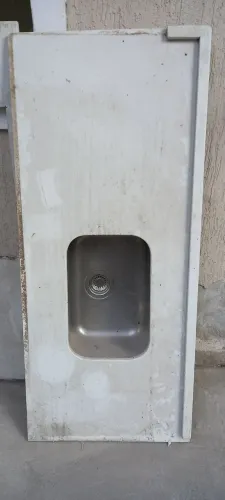 Tampo para pia de cozinha branco