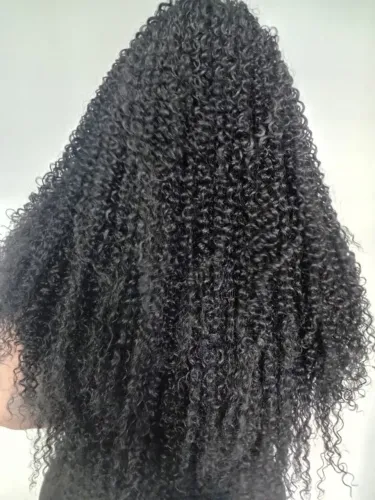 Peruca Cacheada Preta 1B