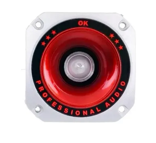  Mini alto falante Tweeter Piezzo Elétrico Vermelho Piscante Super Twitter Tweeters 250