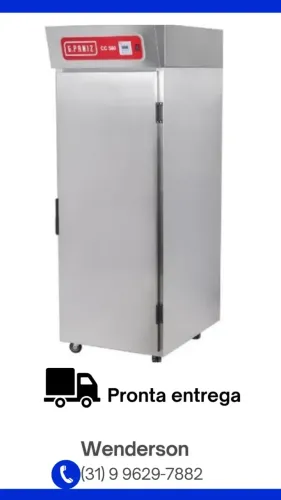 Câmara Climática Para 500 Pães G.Paniz Inox CC500 G2-220v - Nova